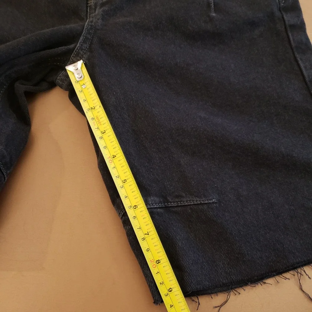 Free People Ghost Town High‎ Rise Long Short Size 26 NWT
